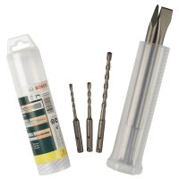 BOSCH Meißel- und Bohrer-Set SDS-plus, 5-teilig