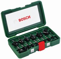BOSCH Fräser-Set 15-teilig