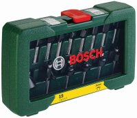 BOSCH Fräser-Set 15-teilig