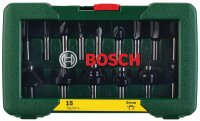 BOSCH Fräser-Set 15-teilig