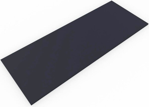 ith möbel Tischplatte anthrazit rechteckig 180,0 x 70,0 x 2,5 cm