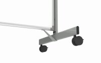 MAUL mobiles Whiteboard MAULpro easy2move 100,0 x 180,0 cm weiß kunststoffbeschichteter Stahl