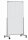 MAUL mobiles Whiteboard MAULpro easy2move 100,0 x 180,0 cm weiß kunststoffbeschichteter Stahl