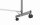 MAUL mobiles Whiteboard MAULpro easy2move 100,0 x 180,0 cm weiß kunststoffbeschichteter Stahl
