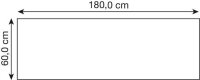 ith möbel Tischplatte olive rechteckig 180,0 x 60,0...