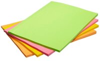 Post-it® Super Sticky Meeting Notes Haftnotizen extrastark 6845-SSP farbsortiert, 4 Blöcke