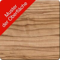 ith möbel Tischplatte olive rechteckig 140,0 x 60,0 x 2,5 cm