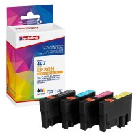 edding EDD-407 schwarz, cyan, magenta, gelb...