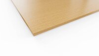ith möbel Tischplatte eiche rechteckig 160,0 x 80,0 x 2,5 cm
