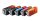 edding EDD-500 schwarz, cyan, magenta, gelb Druckerpatronen kompatibel zu Canon PGI-520 BK, CLI-521 BK/C/M/Y, 5er-Set