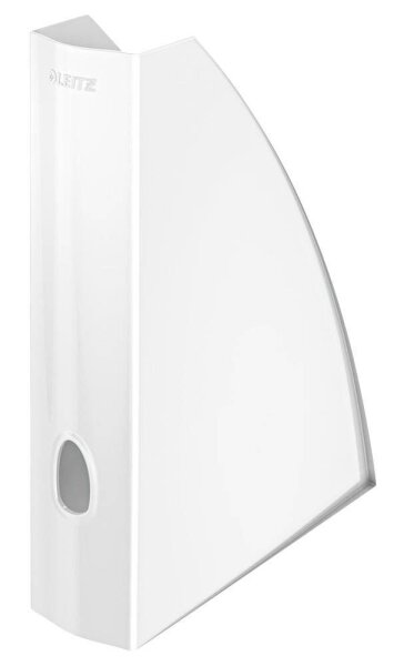 LEITZ Stehsammler WOW 52771001 perlweiss Kunststoff, DIN A4, 1 St.