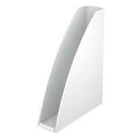 LEITZ Stehsammler WOW 52771001 perlweiss Kunststoff, DIN...