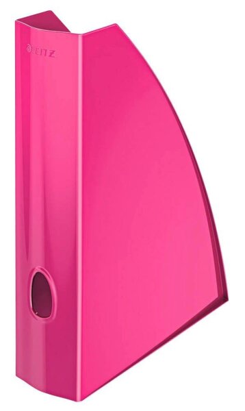 LEITZ Stehsammler WOW 52771023 pink Kunststoff, DIN A4, 1 St.