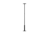 9095-11 LED Stehlampe schwarz 39+6 W