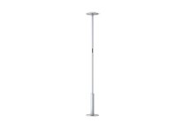 9095-28 LED Stehlampe silber 39+6 W