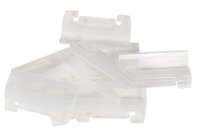 Vollsichtreiter transparent, 50 St.