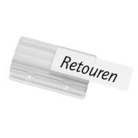 Vollsichtreiter transparent, 50 St.