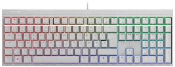 CHERRY MX 2.0S Gaming-Tastatur weiß