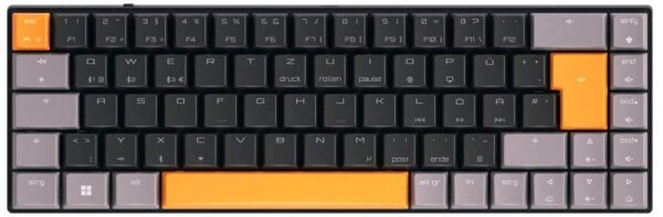 CHERRY MX-LP 2.1 COMPACT Gaming-Tastatur kabellos schwarz