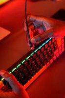 CHERRY MX-LP 2.1 COMPACT Gaming-Tastatur kabellos schwarz