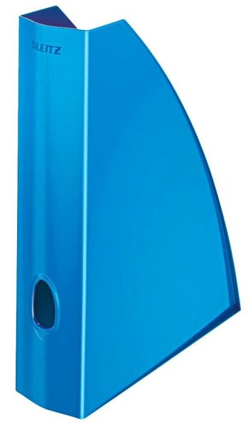 LEITZ Stehsammler WOW 52771036 blau Kunststoff, DIN A4, 1 St.