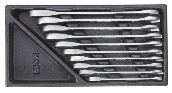 GEDORE Maulschlüssel-Satz mit Ringratsche 8-19 mm 2305429 10-tlg.