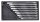 GEDORE Maulschlüssel-Satz mit Ringratsche 8-19 mm 2305429 10-tlg.