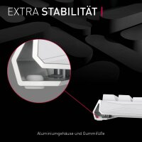 CHERRY MX 3.0S Gaming-Tastatur kabellos weiß