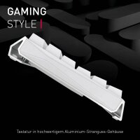 CHERRY MX 3.0S Gaming-Tastatur kabellos weiß