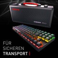 CHERRY MX 8.2 TKL Gaming-Tastatur kabellos weiß  ( G80-3882LXADE-0 )
