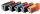 edding EDD-501 2x schwarz, cyan, magenta, gelb Druckerpatronen kompatibel zu Canon PGI-525 BK, CLI-526 BK/C/M/Y, 5er-Set