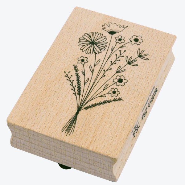 artoz Motivstempel Blumenstrauss 4,0 x 6,0 cm, 1 St.