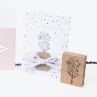 artoz Motivstempel Blumenstrauss 4,0 x 6,0 cm, 1 St.