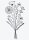artoz Motivstempel Blumenstrauss 4,0 x 6,0 cm, 1 St.
