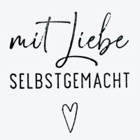 artoz Motivstempel Mit Liebe gemacht 4,0 x 6,0 cm, 1 St.