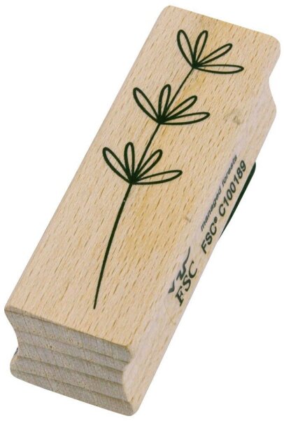 artoz Motivstempel Blume 2,0 x 6,0 cm, 1 St.