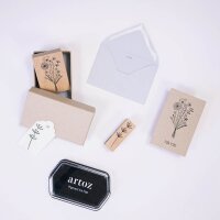 artoz Motivstempel Blume 2,0 x 6,0 cm, 1 St.
