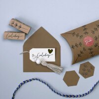 artoz Motivstempel Einladung 6,0 x 2,0 cm, 1 St.