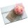 artoz Geschenkanhänger weiß aus Kraftpapier mit Blumenstanzung, 6 St.