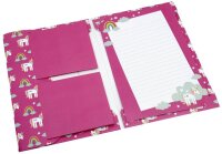 artoz Briefpapier mit Briefhüllen Einhorn pink ca....