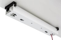 ith möbel Kabelkanal 86,8 - 143,7 cm weiß