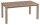 Garden Pleasure Gartentisch Solo natur rechteckig 160,0 x 90,0 x 75,0 cm  ( 940121S )