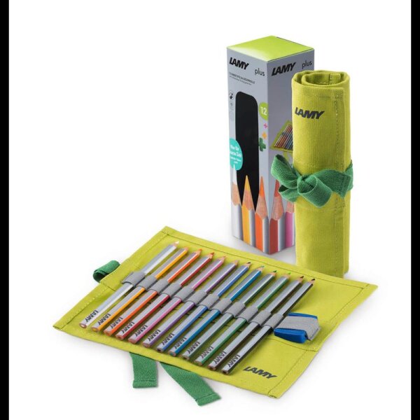 LAMY plus Buntstifte farbsortiert, 12 St.