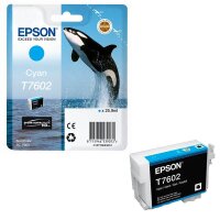 EPSON T7602 (Schwertwal) cyan Druckerpatrone