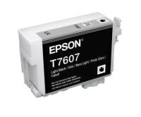 EPSON T7607 (Schwertwal) light schwarz Druckerpatrone