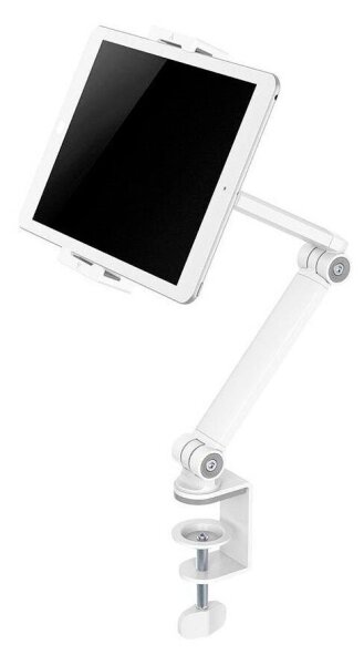 Neomounts Tablet-Halterung DS15-545WH1 weiß für 1 Tablet, Tischklemme