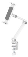 Neomounts Tablet-Halterung DS15-545WH1 weiß für 1 Tablet, Tischklemme