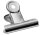 WEDO Briefklemmer silber 6,0 cm, 12 St.