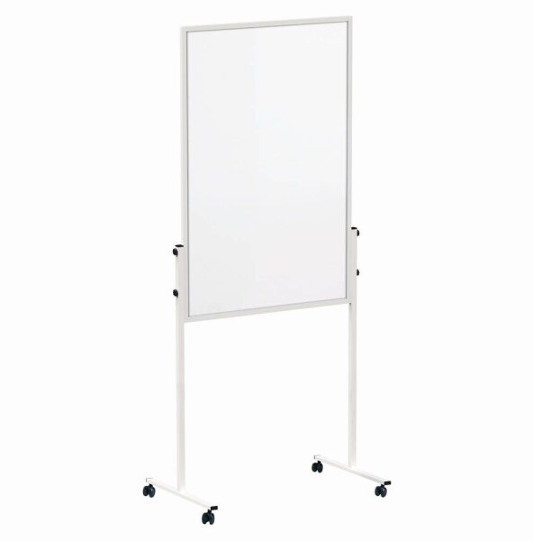 MAUL mobiles Whiteboard MAULsolid 75,0 x 120,0 cm grau#!#weiß Textil/Whiteboard