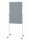 MAUL mobiles Whiteboard MAULsolid 75,0 x 120,0 cm grau#!#weiß Textil/Whiteboard